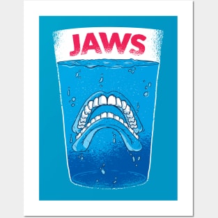 Jaws Dentures Graphic Tee Posters and Art